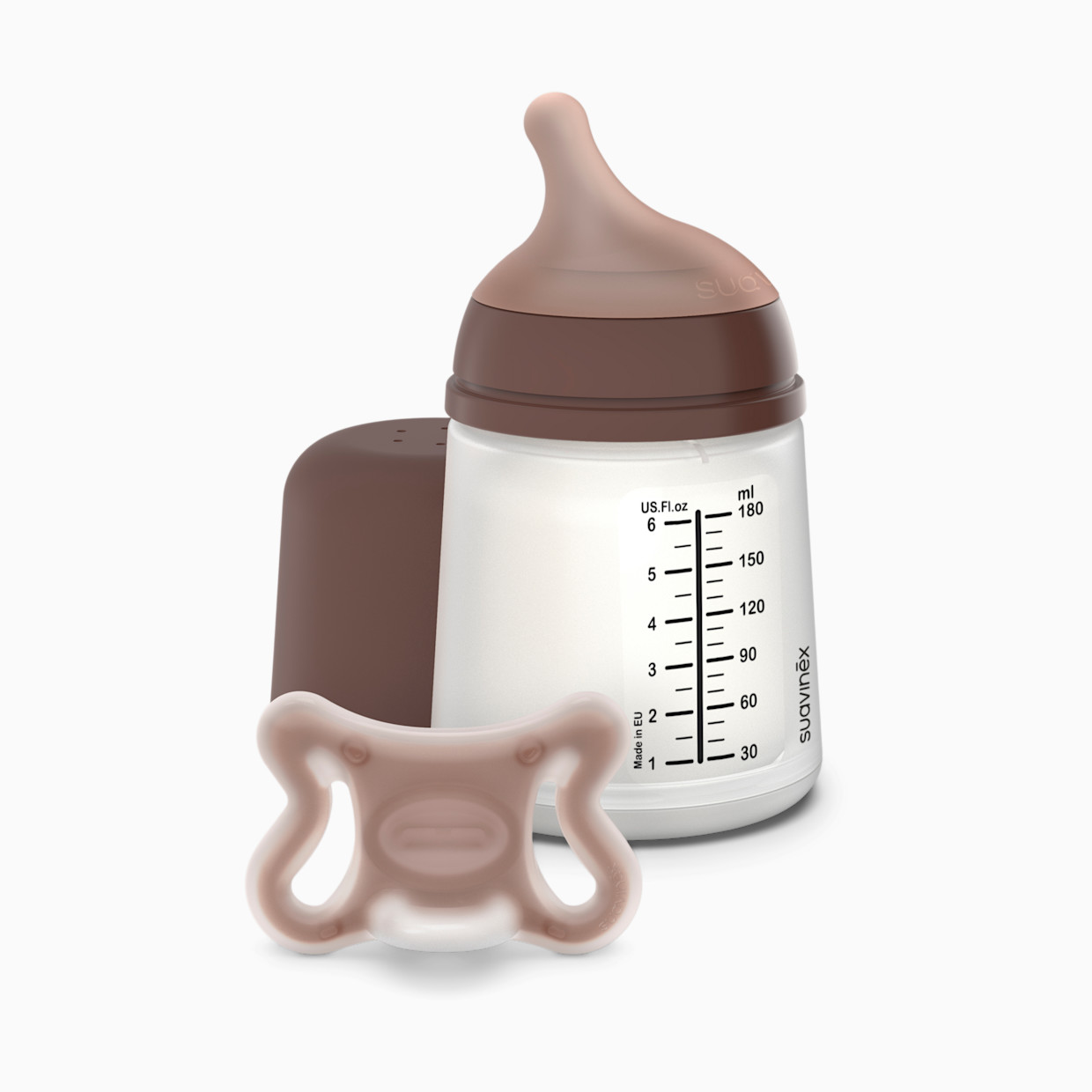 Suavinex Zero Zero Newborn Starter Set - Deep, 2-Piece Set.