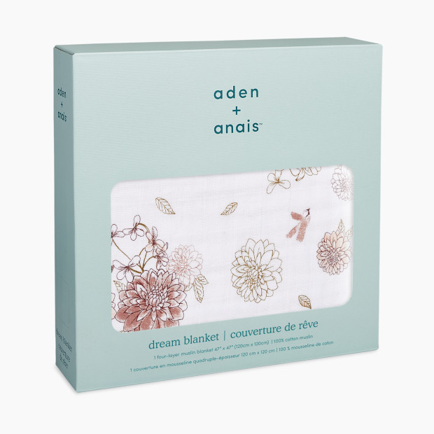 Aden + Anais Cotton Muslin Dream Blanket - Dahlia.