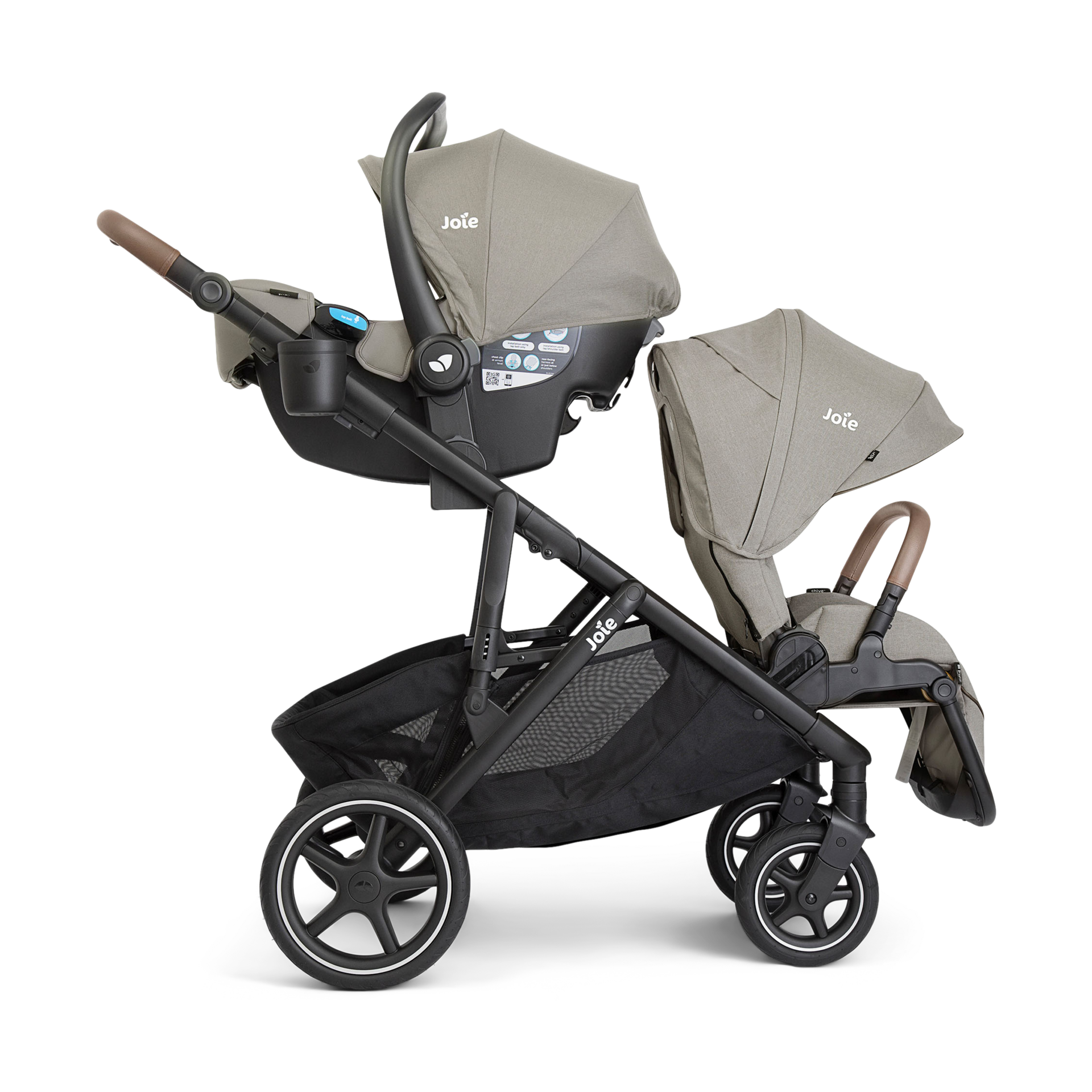 Joie Chive And Rue Travel System - Dove.