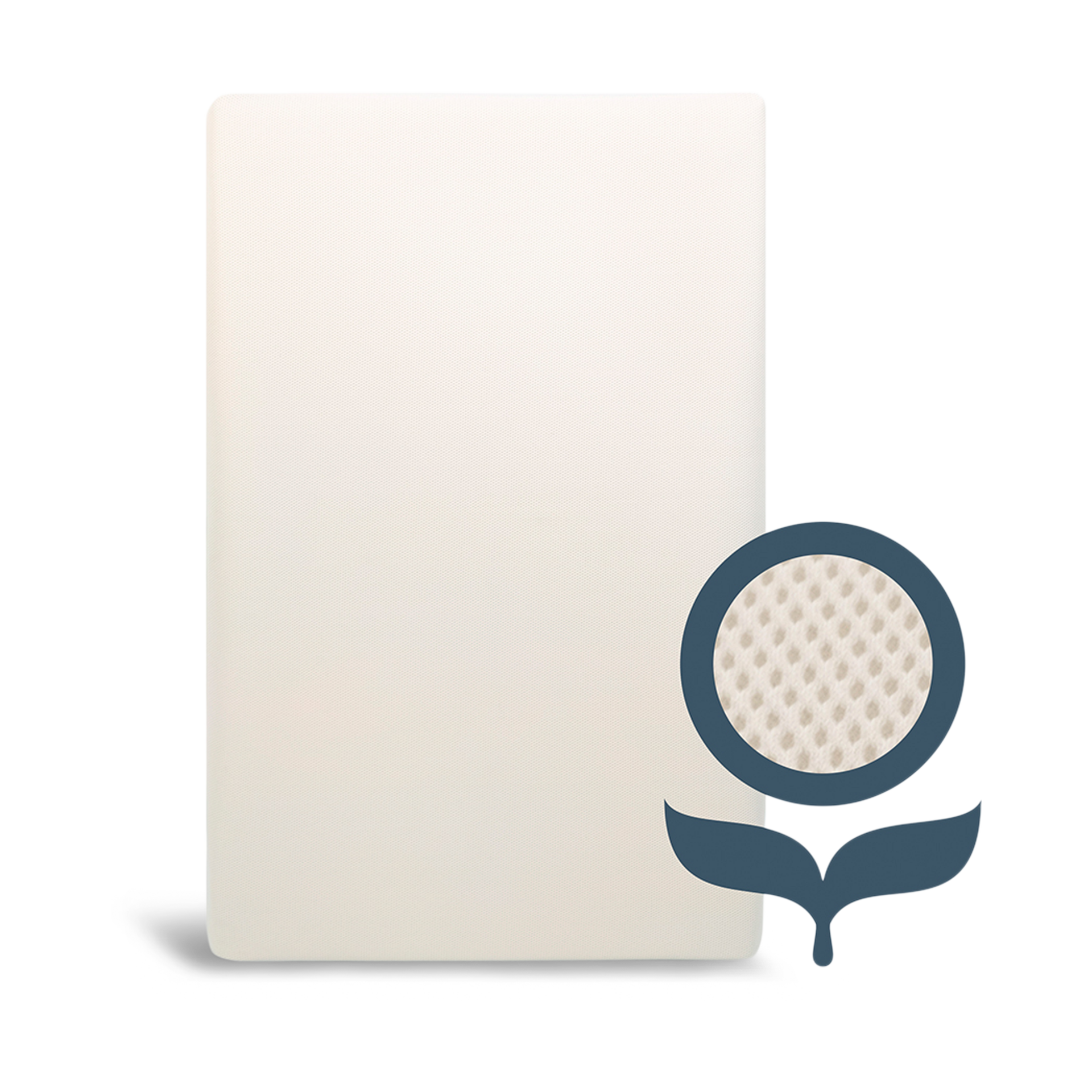 Naturepedic Mini Crib Size Organic Breathable Mattress.