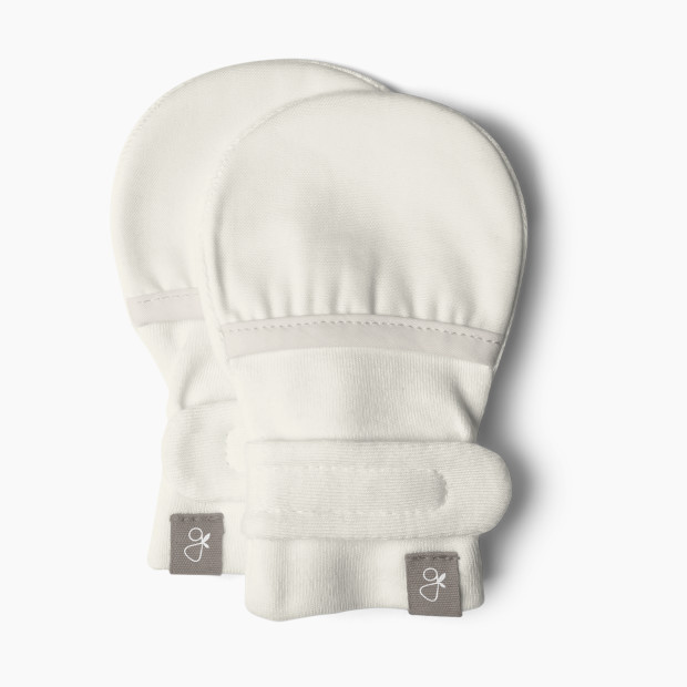 Goumi Kids Stay on Baby Mitts - Cloud, 3-6 M.