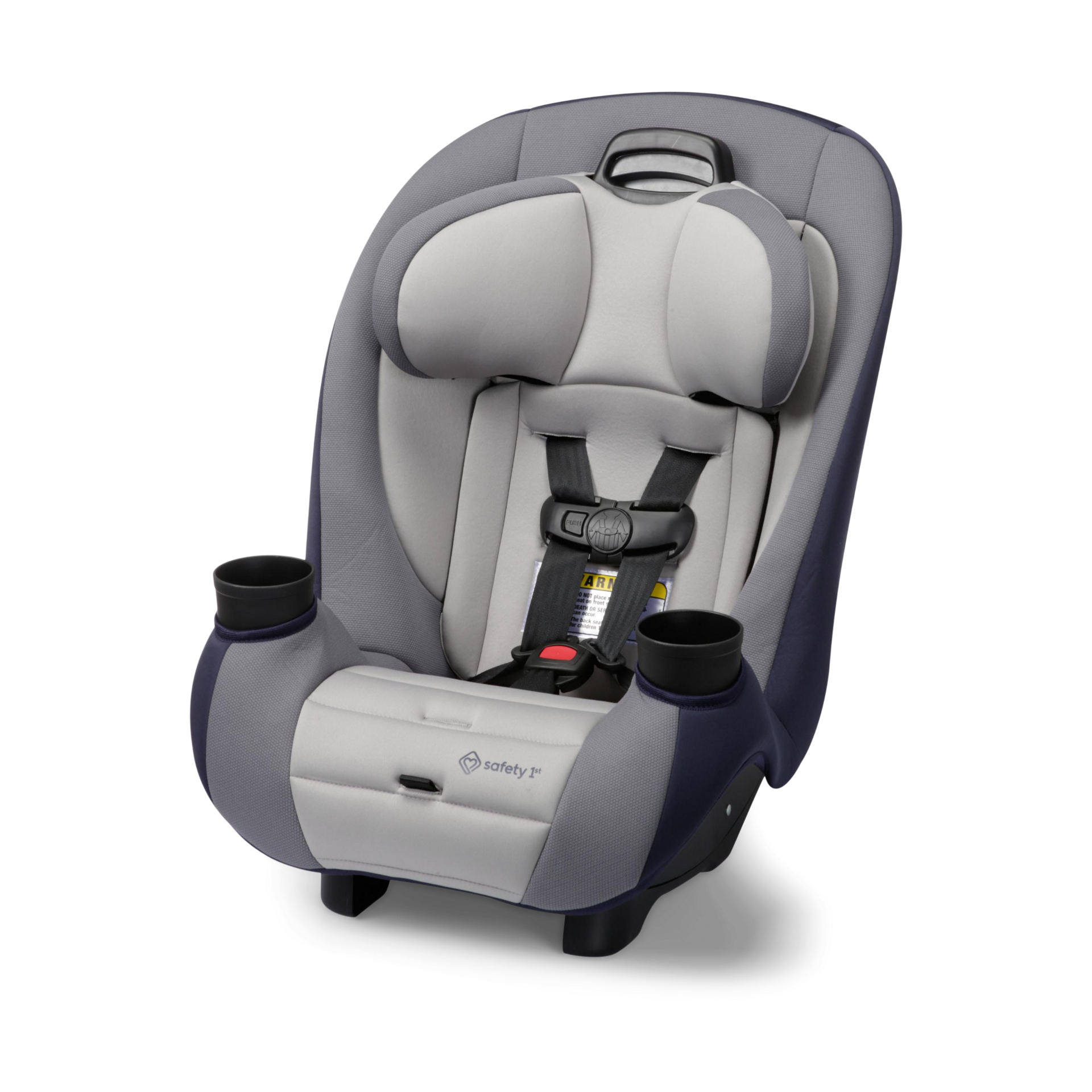 Safety 1st Ellaris 3-in-1 Convertible Car Seat, Slim Fit Design, Rear & Forward-Facing, 5-Position Headrest, 3-Across Fit, Travel-Friendly with Machine-Washable Seat Pad, London Blue