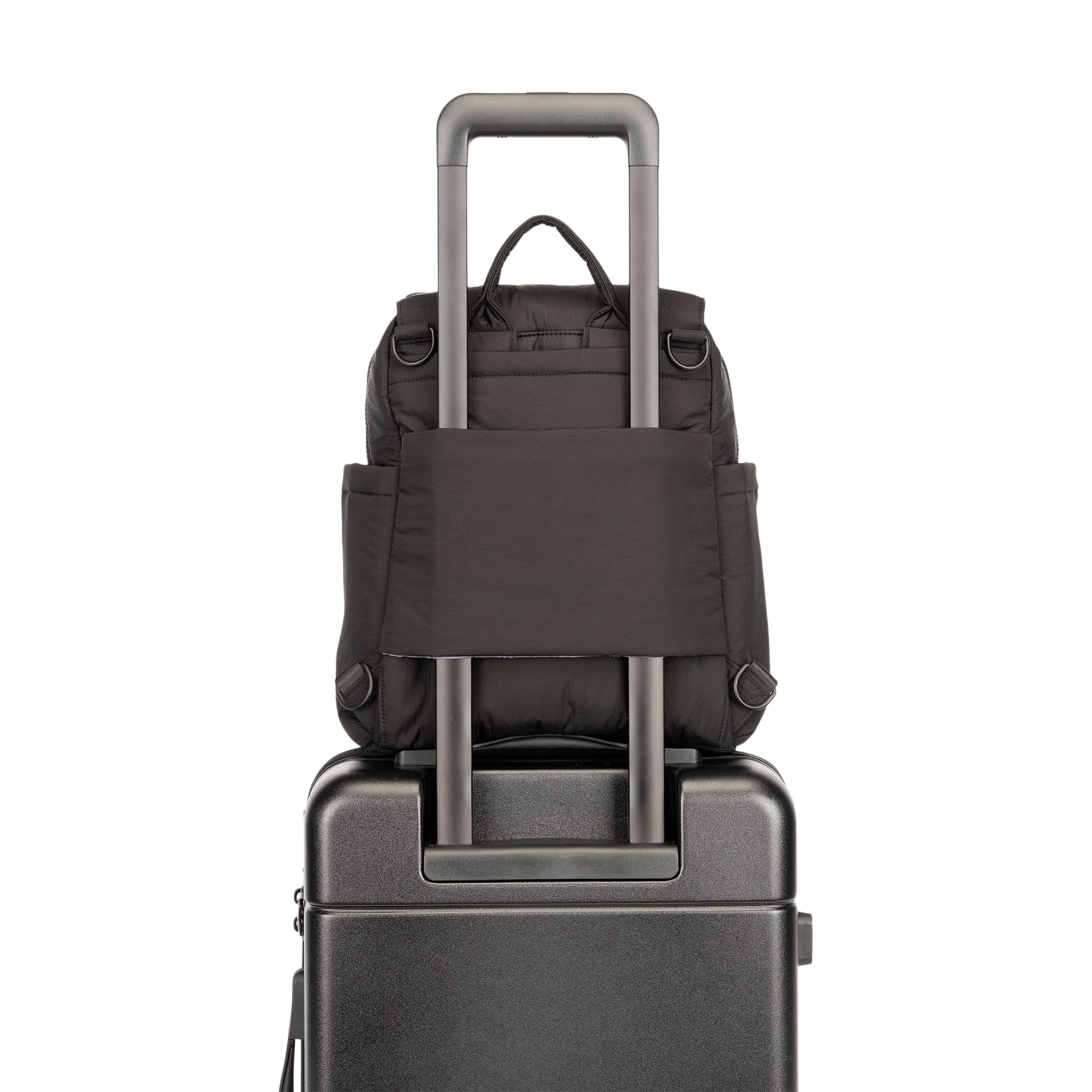 CALPAK Convertible Mini Diaper Backpack - Black.