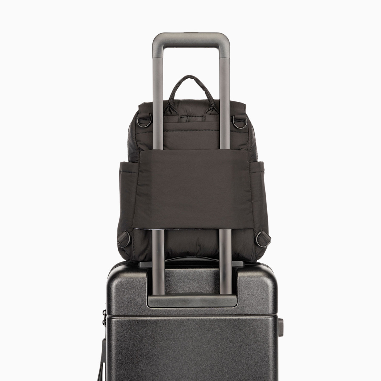 CALPAK Convertible Mini Diaper Backpack - Black.