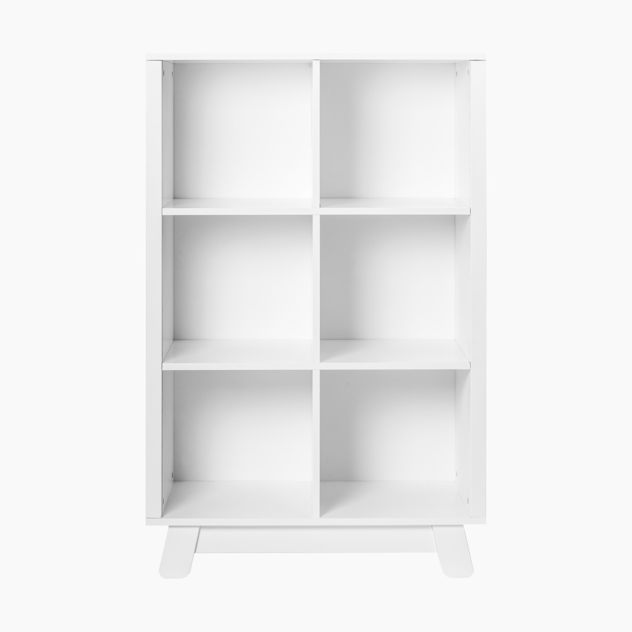 babyletto Hudson Cubby Bookcase - White.