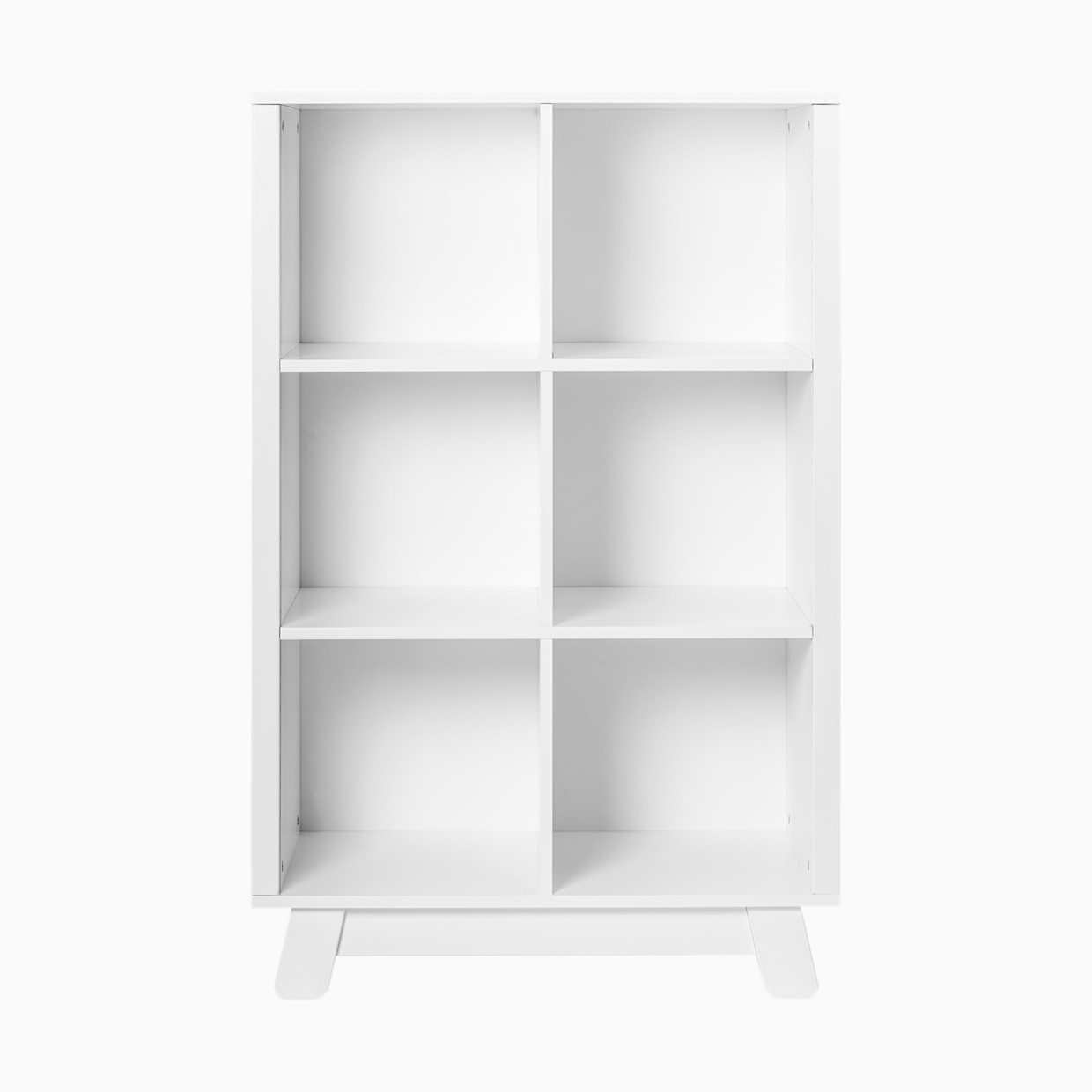 babyletto Hudson Cubby Bookcase - White.