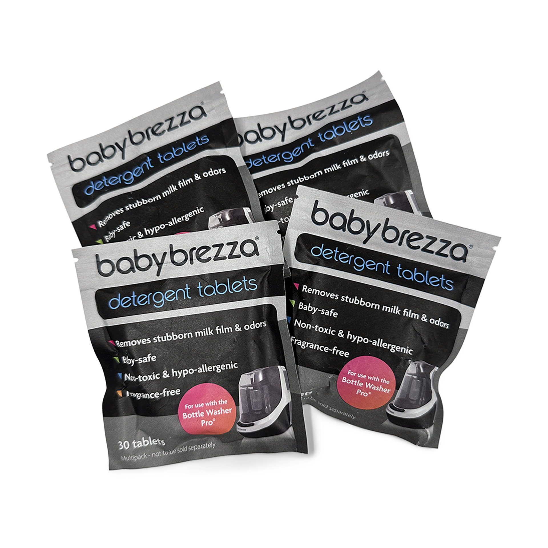 Baby Brezza Bottle Washer Pro Detergent Tablets (240 Tablets).