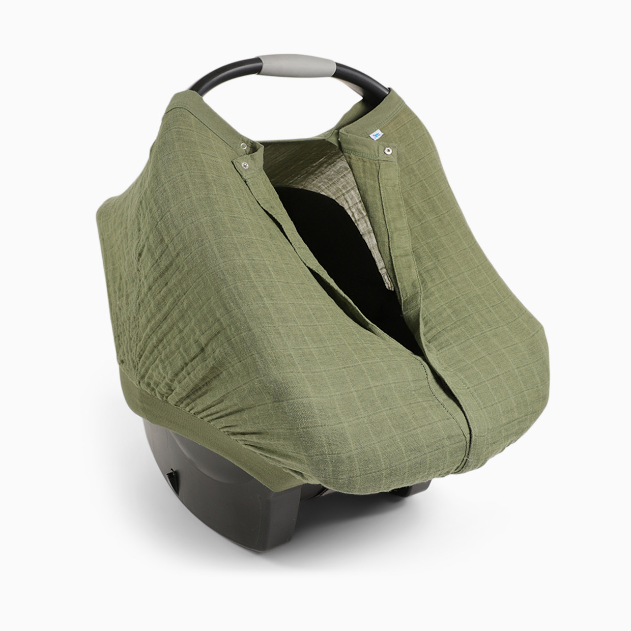 Little Unicorn Cotton Muslin Car Seat Canopy - Fern.