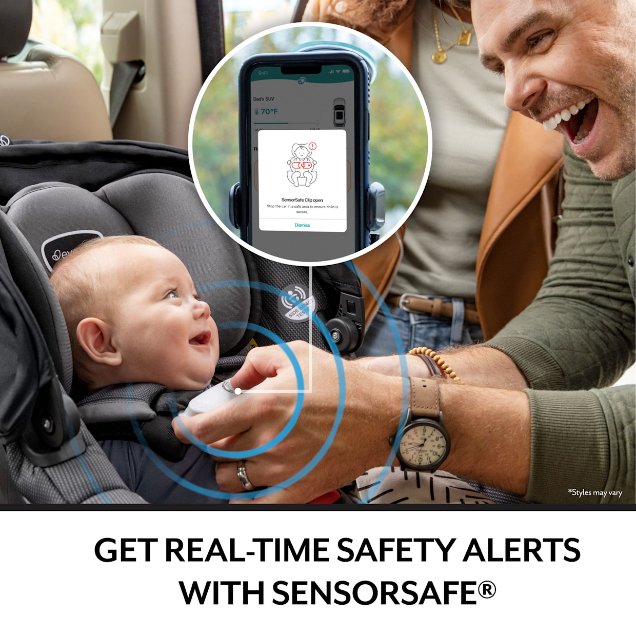 Evenflo Gold Shyft DualRide Infant Car Seat Stroller Combo w Carryall Storage & Extended Canopy - Moonstone.