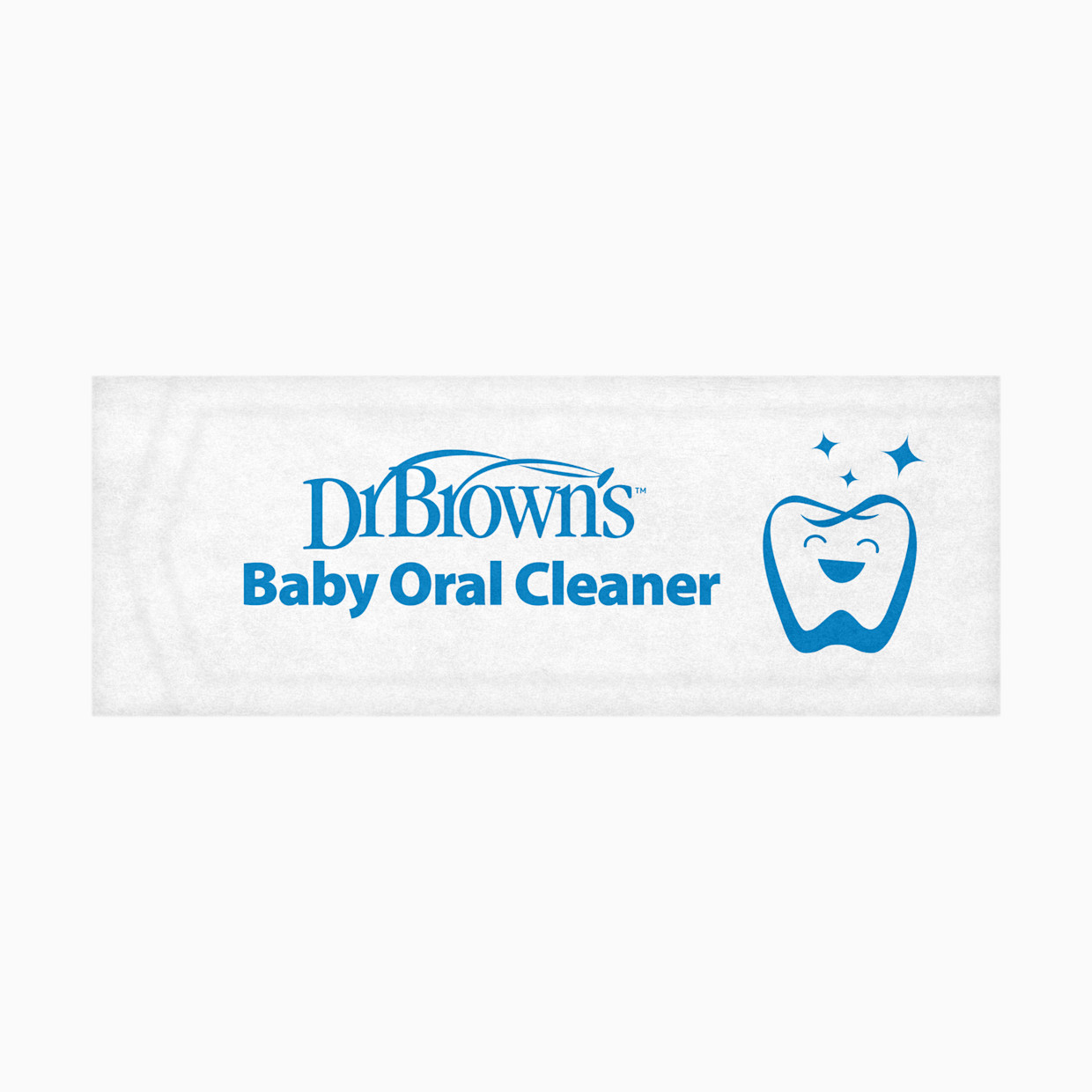 Dr. Brown's Baby Oral Gauze Cleaners - White.
