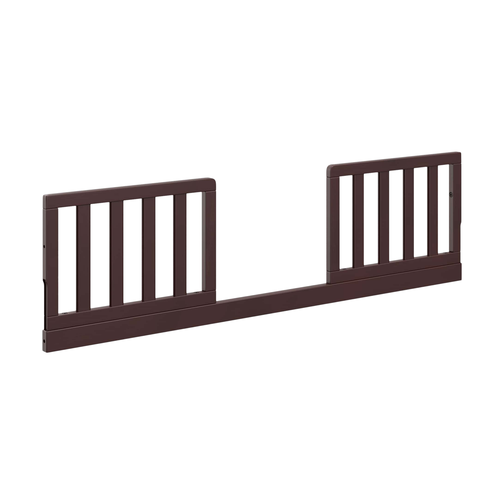 Storkcraft Universal Toddler Safety Guardrail Kit (Slats) - Espresso.