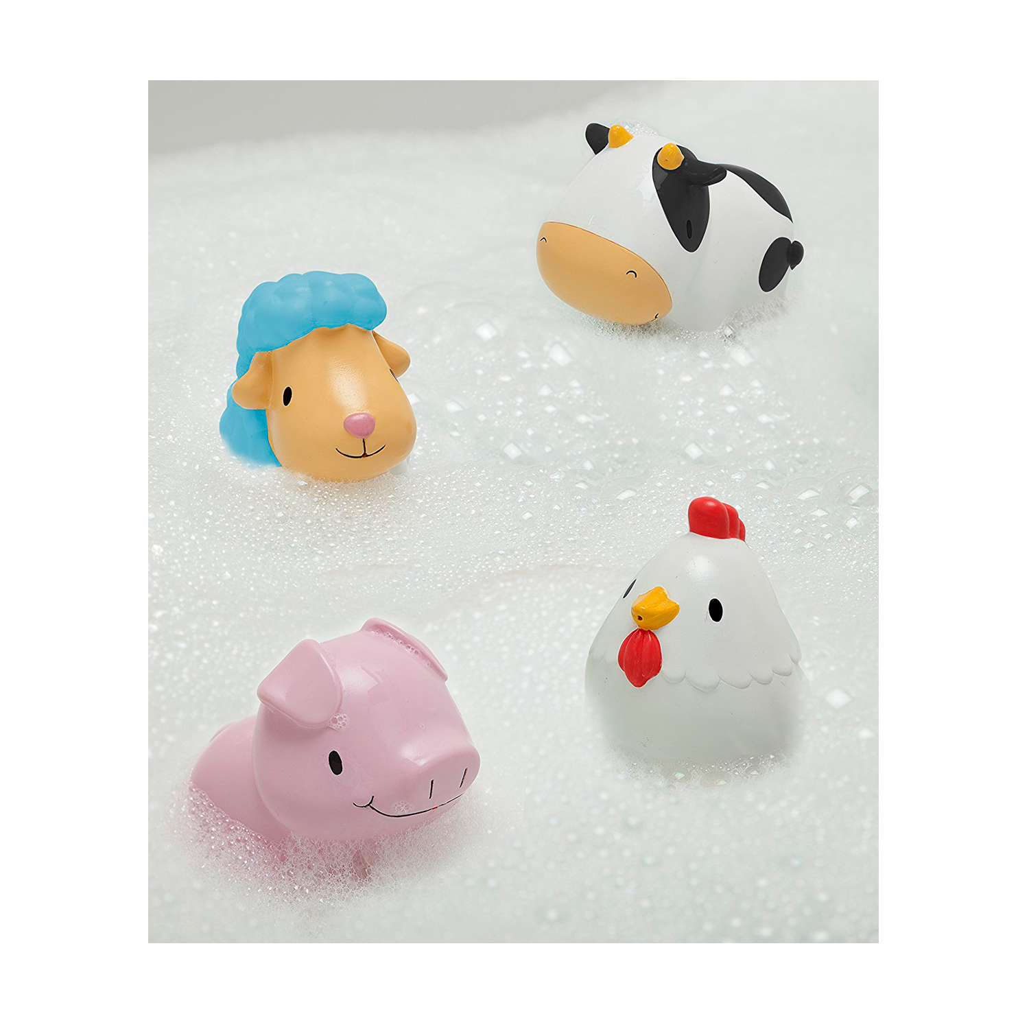 munchkin farm animal bath toys