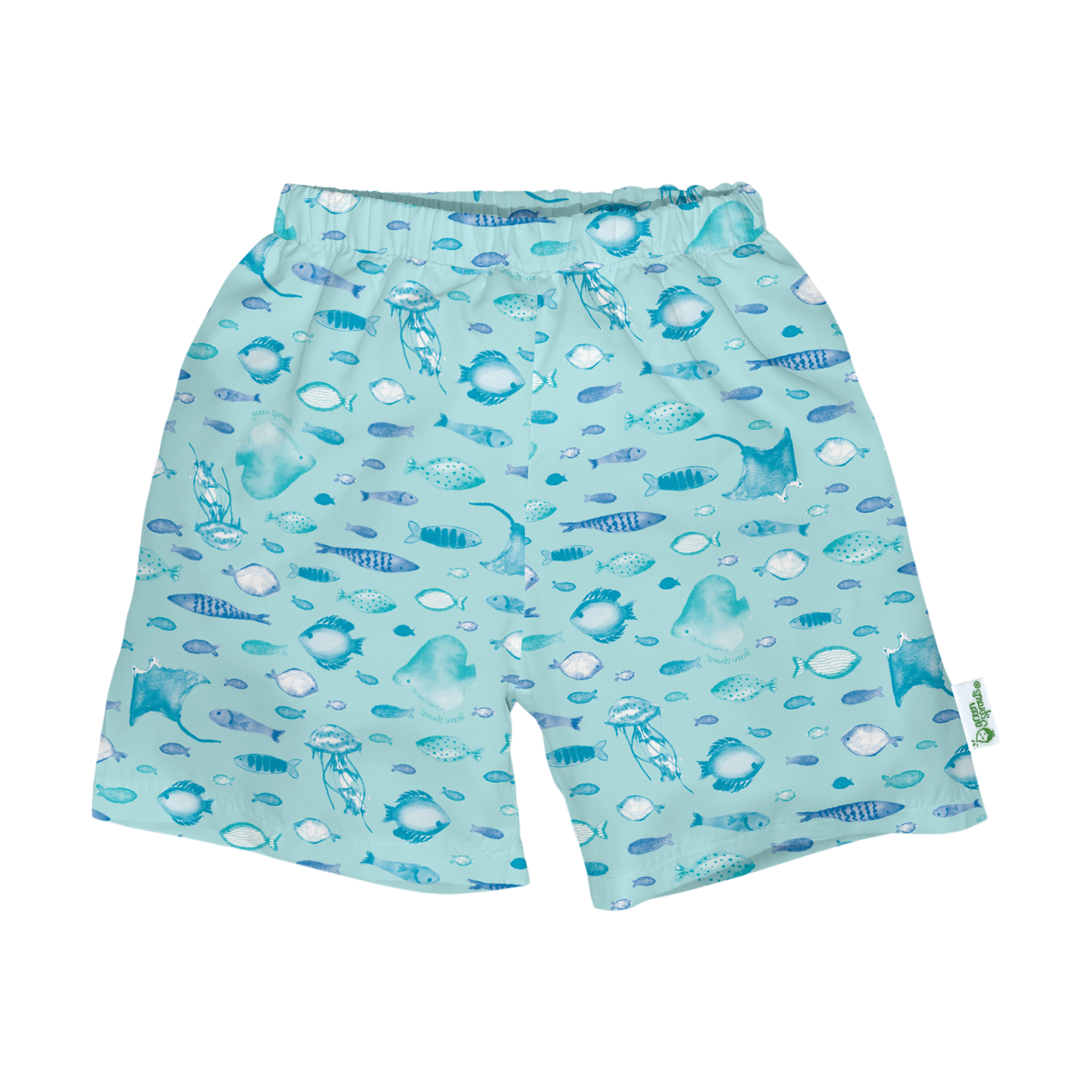 i play by green sprouts baby-boys Trunks With Built-in Reusable Swim Diaper Swim Trunks