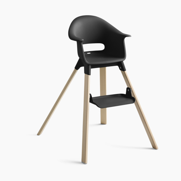 Stokke Clikk High Chair - Black Natural.