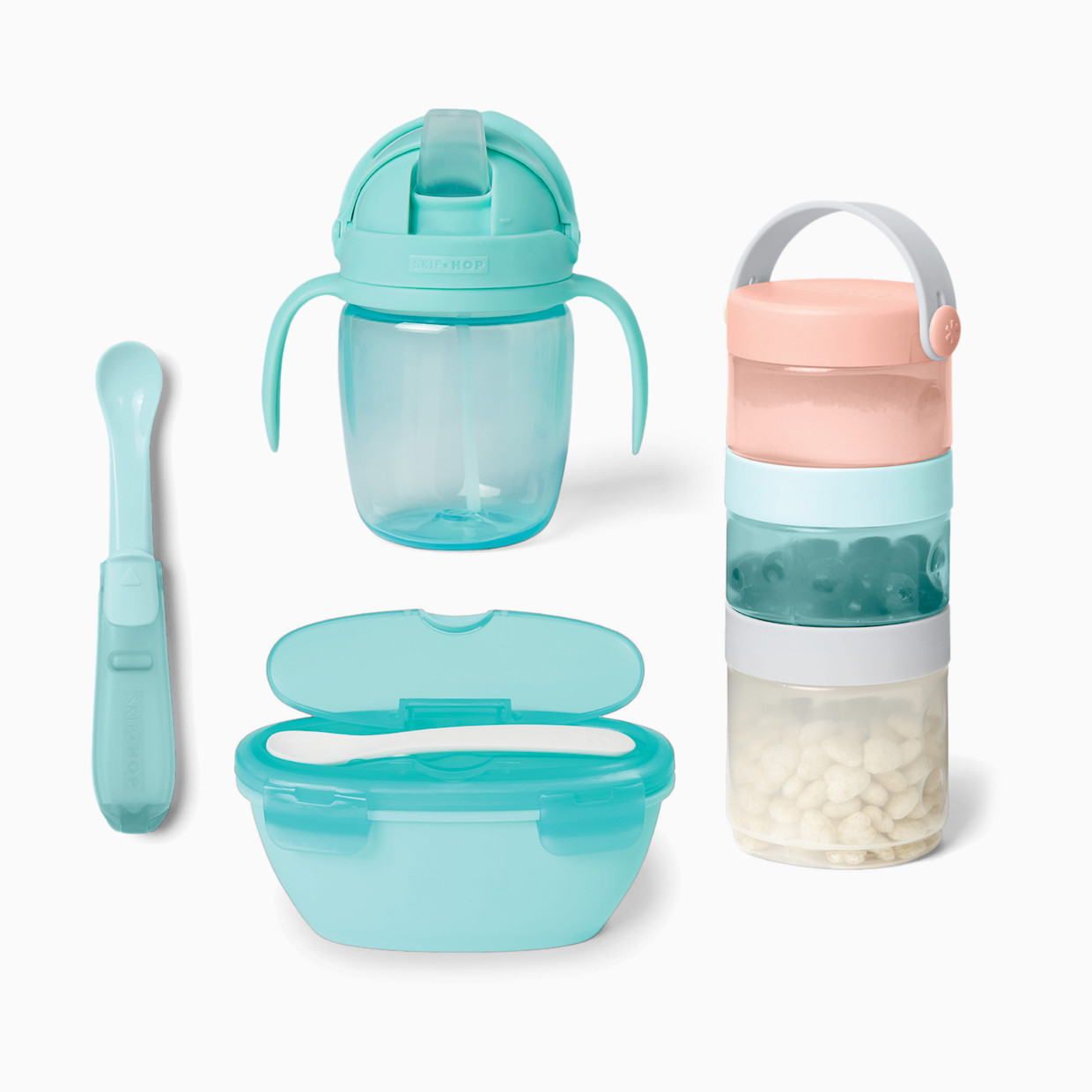 Skip Hop Easy-Pack Travel Feeding Set.