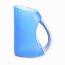 Munchkin® Rinse™ Shampoo Bath Rinser Cup, Ultra Soft and Flexible Rim, Babies, Toddlers and Kids, Grey