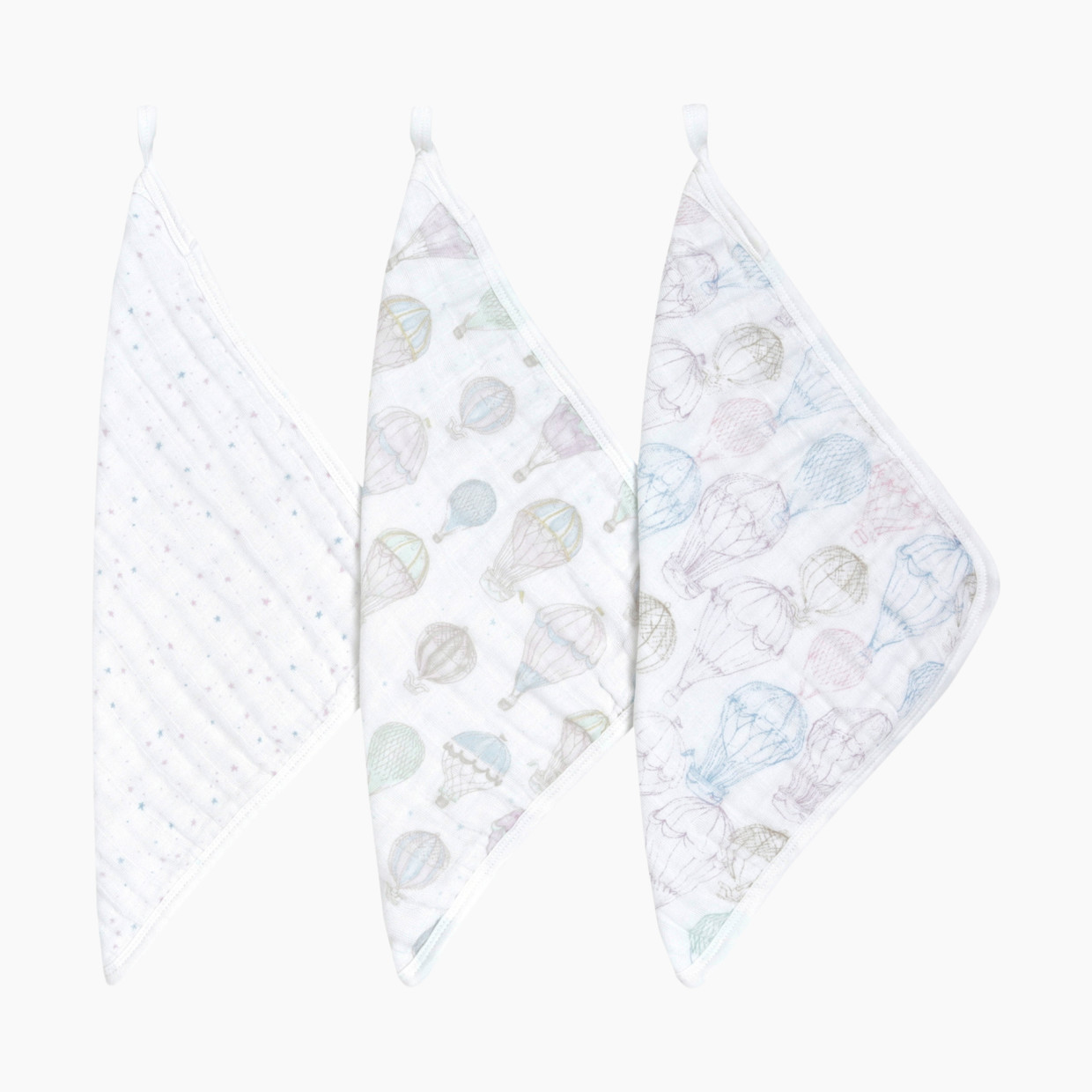 Aden + Anais Organic Washcloth (3 Pack) - Above The Clouds.