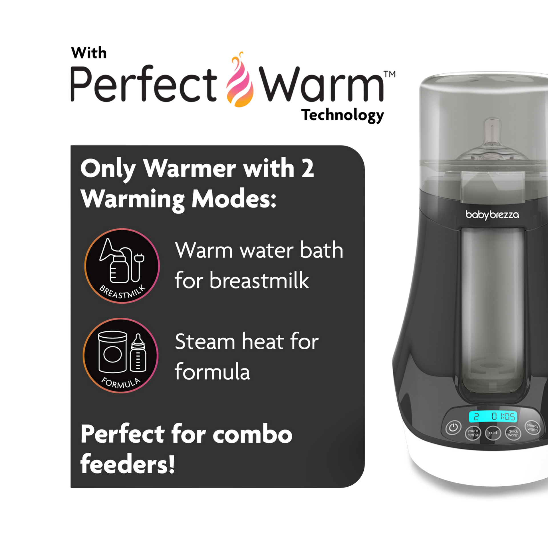 Baby Brezza Bottle & Breastmilk Warmer.