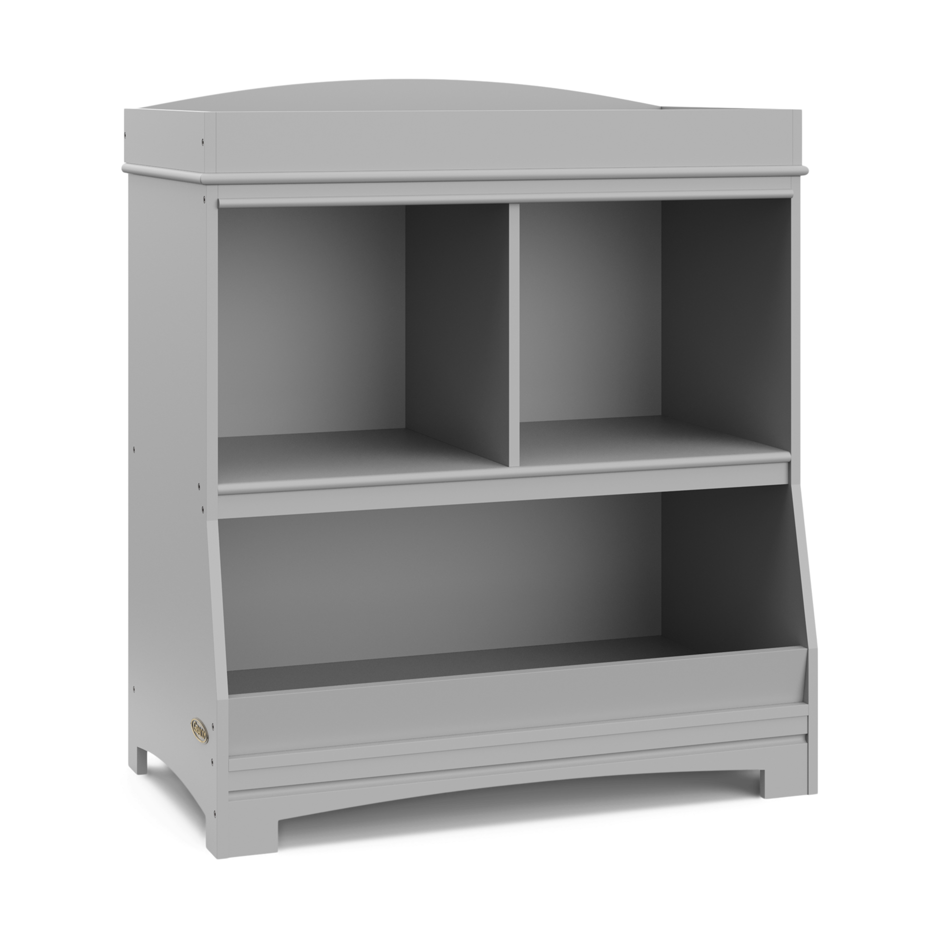 Graco Benton Changing Table with Removable Topper Pebble Gray