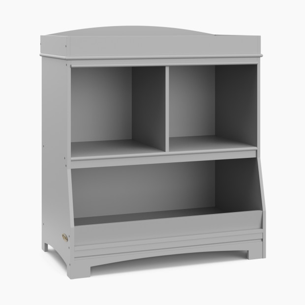 Graco Benton Changing Table with Removable Topper - Pebble Gray.