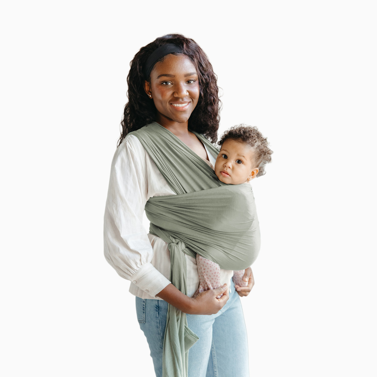 Solly Baby Wrap Carrier - Ivy.