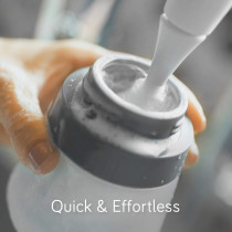  Nanobebe E-Brush - Limpiador de biberones - Cepillo eléctrico  de limpieza de botellas, accesorios para bebés y tazas para sorber -  Recargable, incluye cabezal de cepillo reemplazable : Bebés