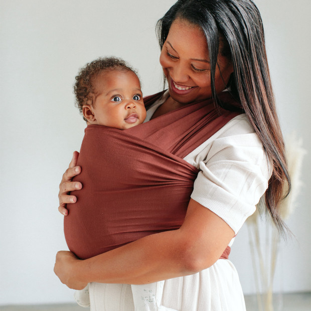 Solly Baby Wrap Carrier - Rhubarb.