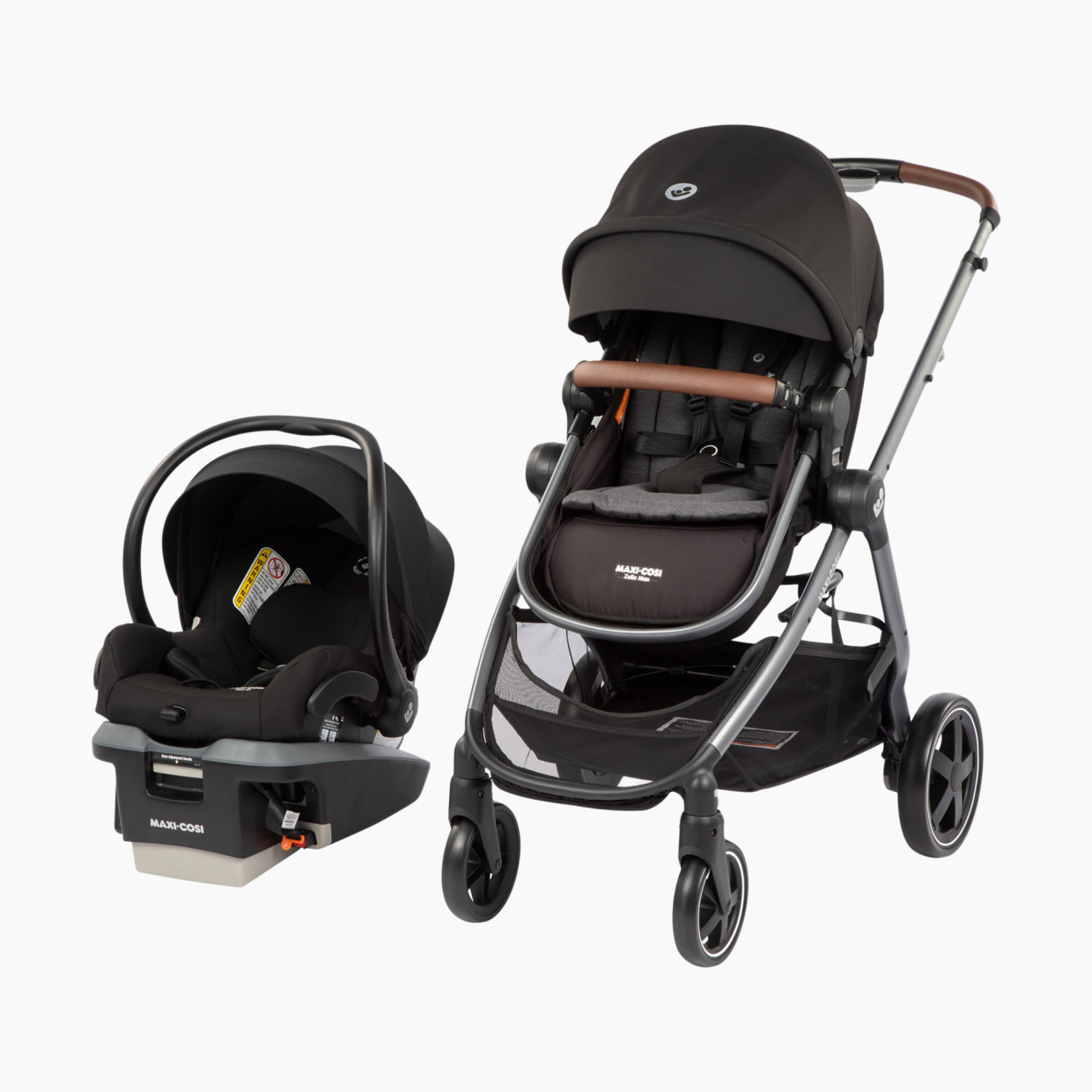 Maxi-Cosi Zelia2 Max5-in-1 Modular Travel System with Mico XP - Essential Black.