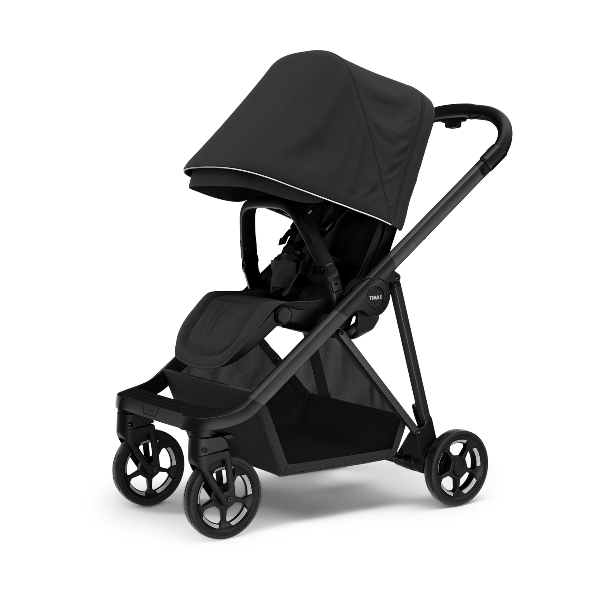 Thule Shine Stroller - Black/Black Frame.
