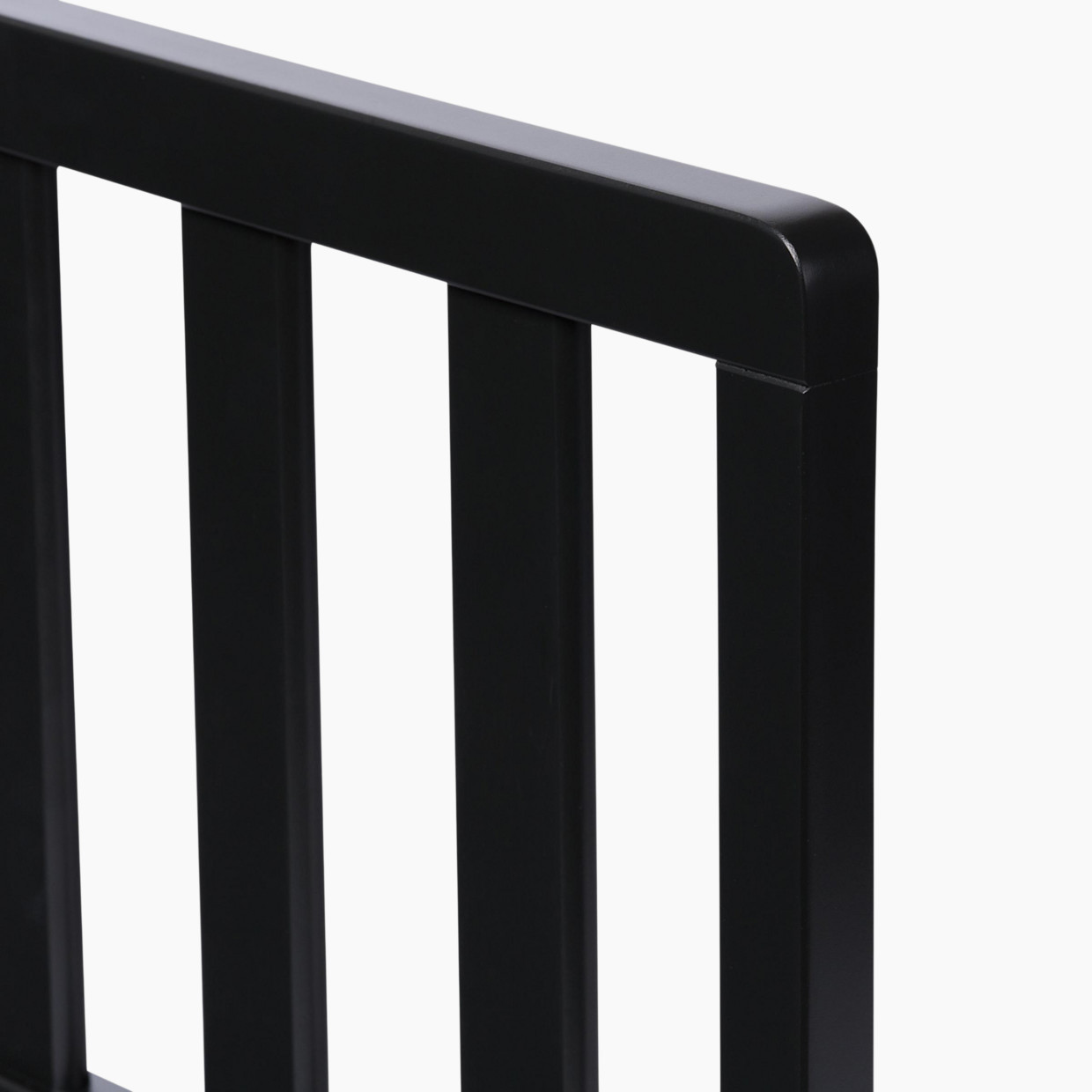 Little Seeds Toddler Slat Guardrail - Black.