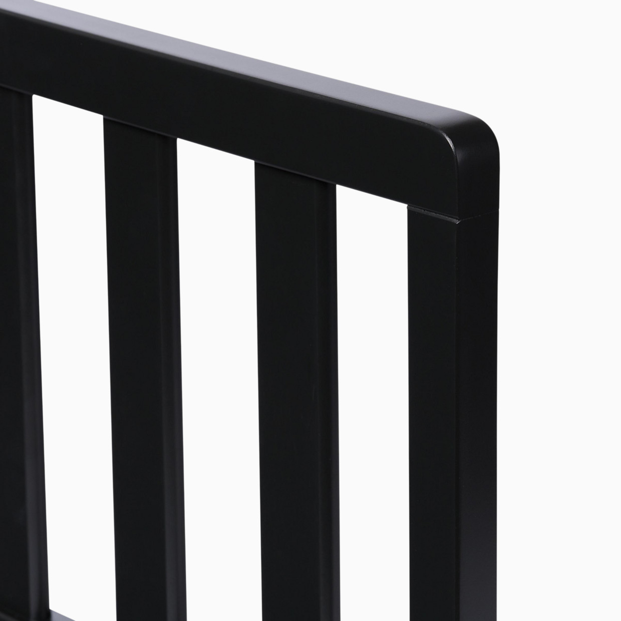 Little Seeds Toddler Slat Guardrail - Black.