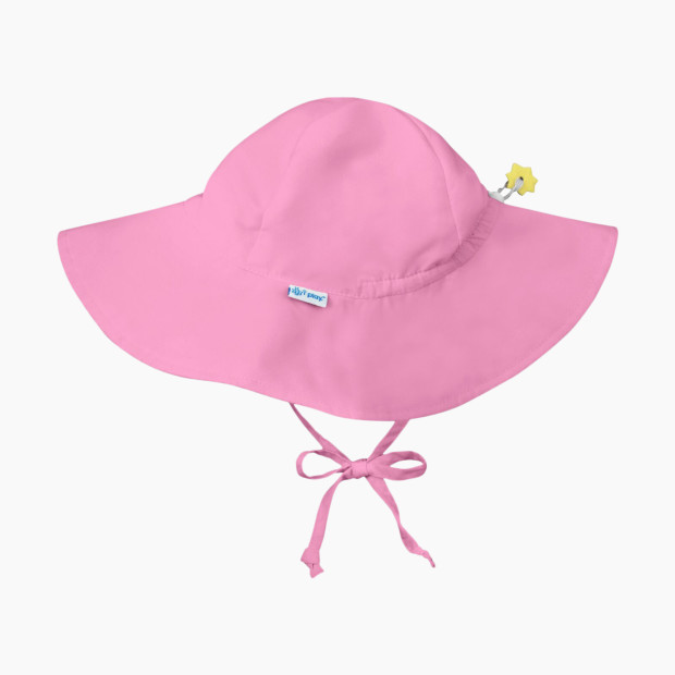 GREEN SPROUTS Brim Sun Protection Hat - Light Pink, 0-6 Months.