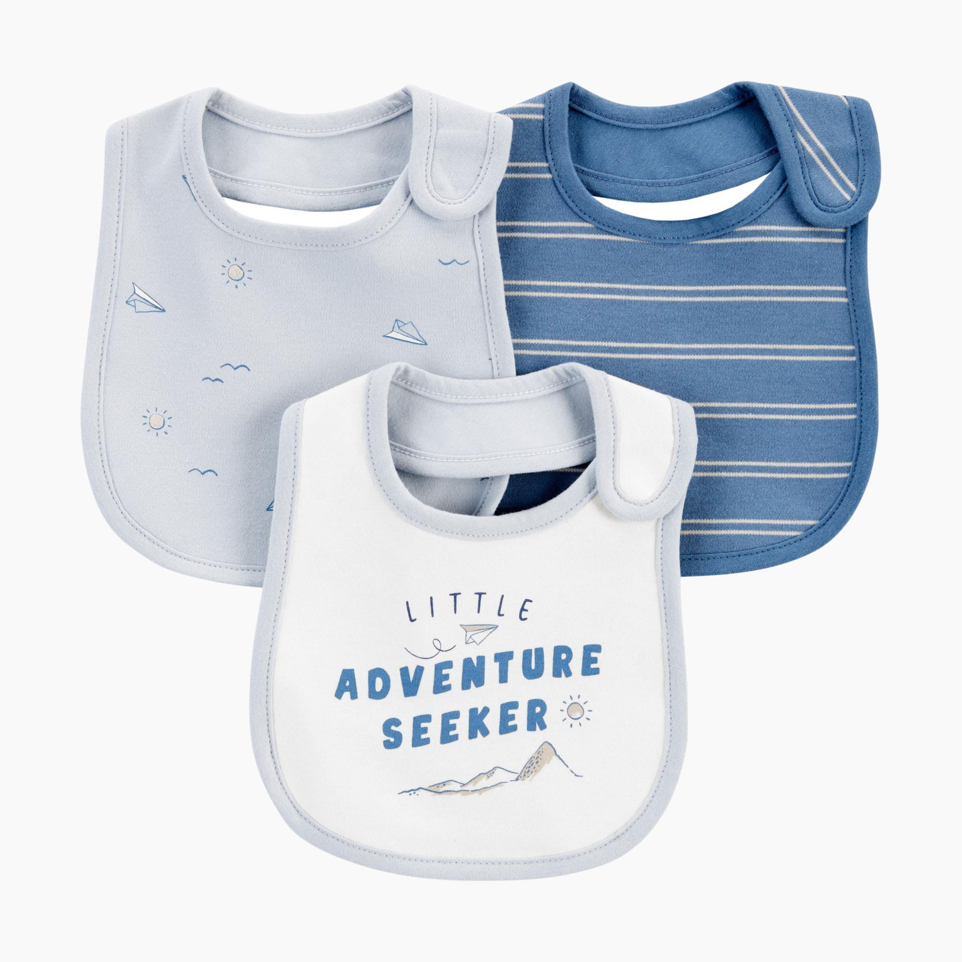Carter's Baby Boys 6-Pack Wash Cloths OSZ Blue