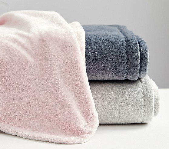 Pottery Barn Kids Oversized Chamois Blanket.