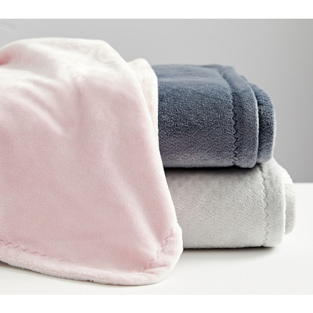 Pottery Barn Kids Oversized Chamois Blanket.