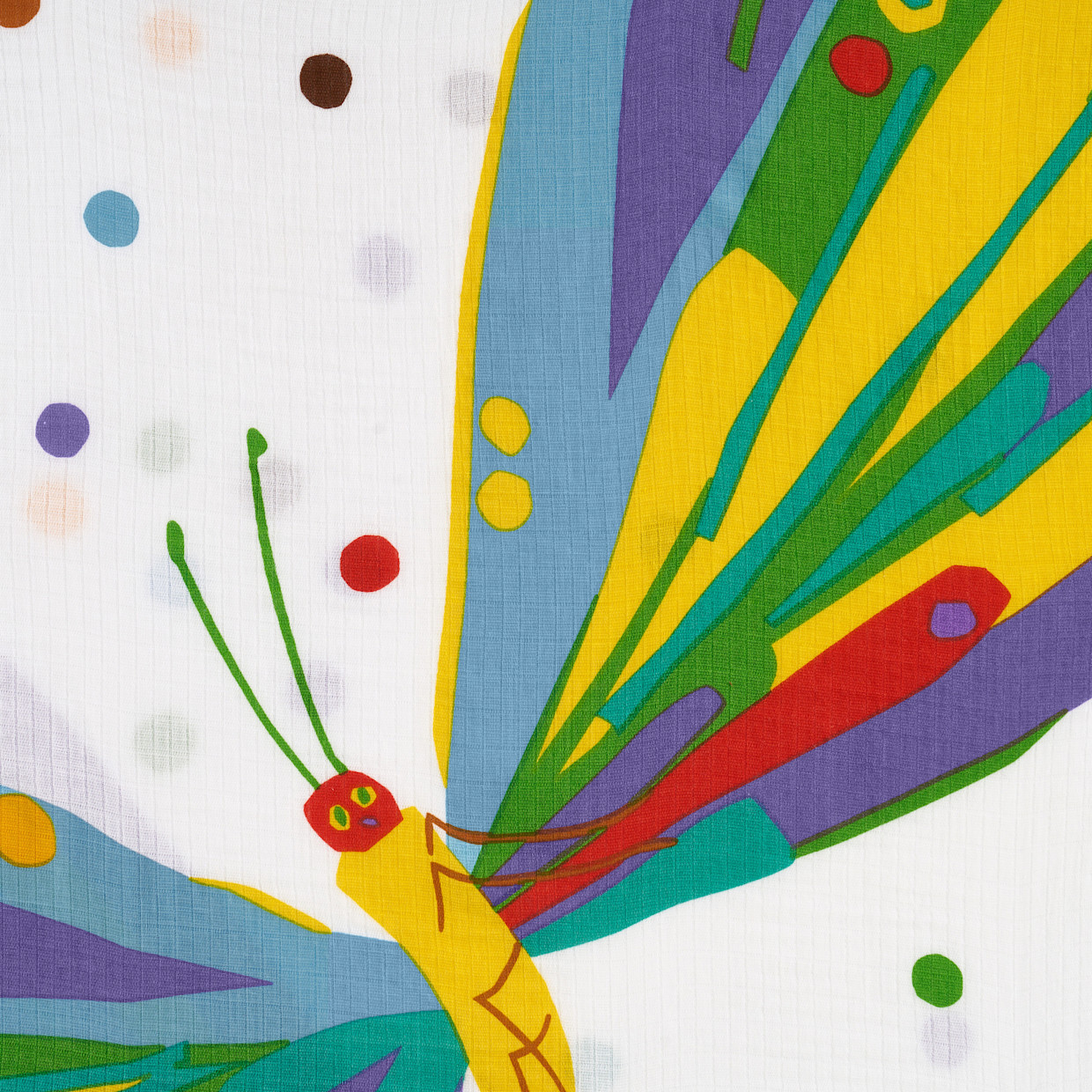 Aden + Anais Essentials Cotton Muslin Swaddles (4 Pack) - Eric Carle.