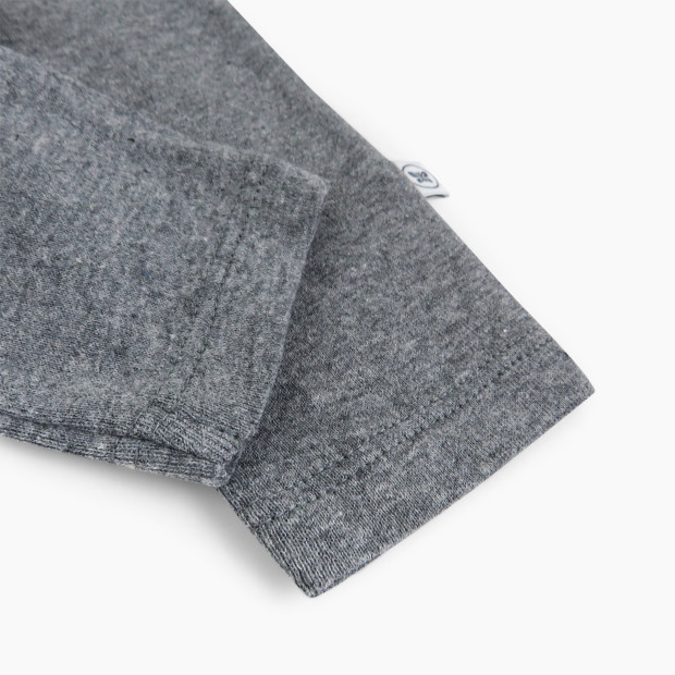 Honest Baby Clothing 3-Pack Organic Cotton Cuff-less Harem Pants - Gray Ombre, Nb.