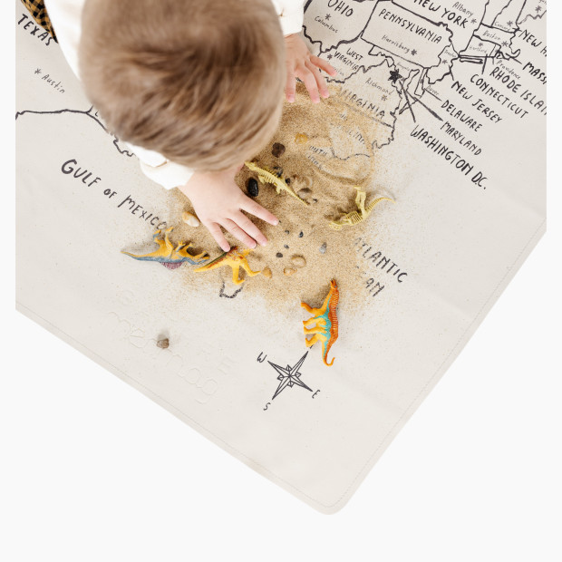 Gathre Map Tapestry Play Mat & Wall Hanging - Usa Map.