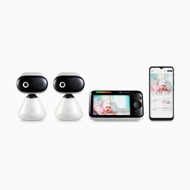 Motorola PIP1500 Connect 5" 1080p Manual Pan/Tilt Video Baby Monitor.