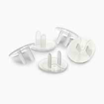 Jool Baby Outlet Covers (32 Pack) for Child Safety - Easy Adult Removal, Plug Protectors for Baby Proofing Electric Sockets - Transparent Design