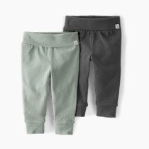 little planet by carter's Baby 2-Pack Joggers Made with Organic Cotton