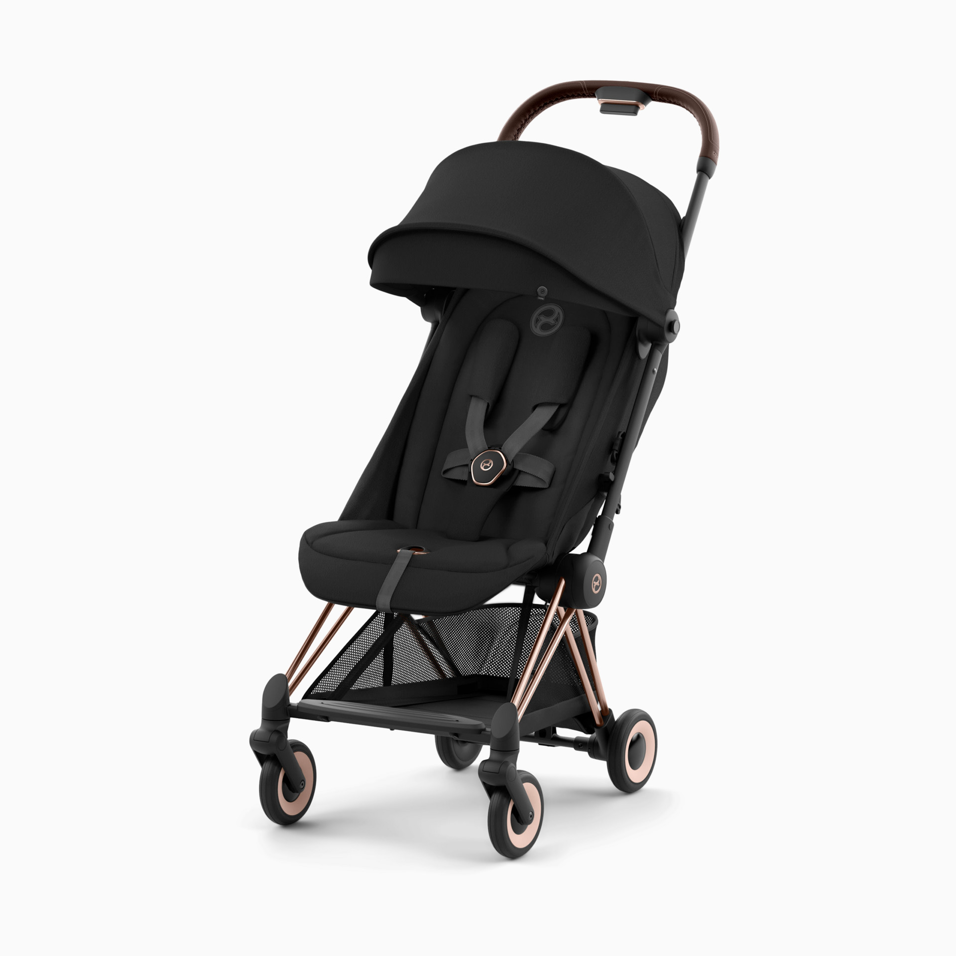 Cybex COYA Compact Lightweight Stroller - Sepia Black | Babylist Shop