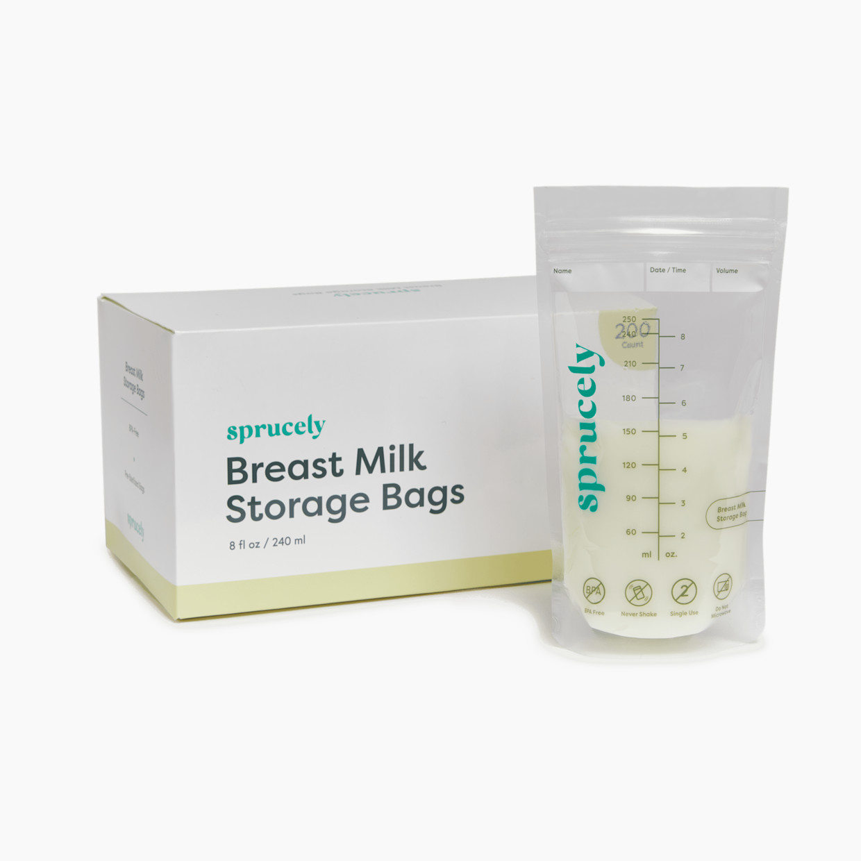 Sprucely Milk Storage Bags - 100.