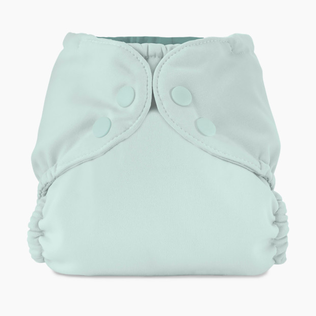 Esembly Recycled Diaper Cover (Outer) + Swim Diaper - Mist, Size 1 (7-17  Lbs)