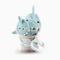Baby Shark Baby Gift Set -Babies Bath Essentials, Newborn Baby Boy Gift, Shark-Themed Shower Gift