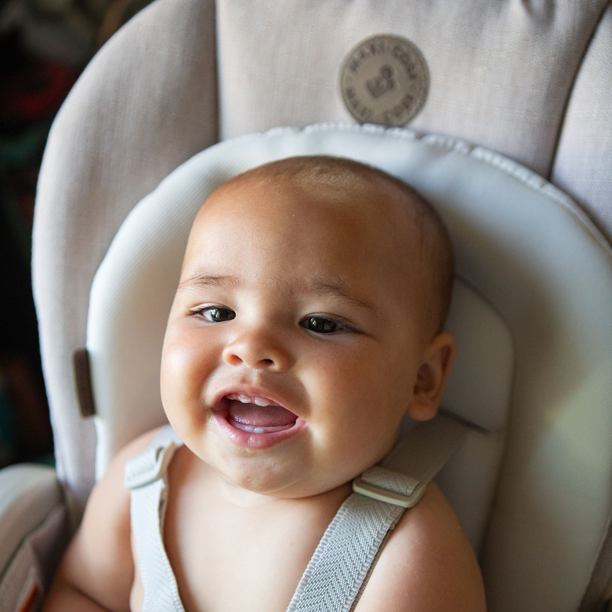 Maxi-Cosi Minla 6-in-1 High Chair - Classic Latte.