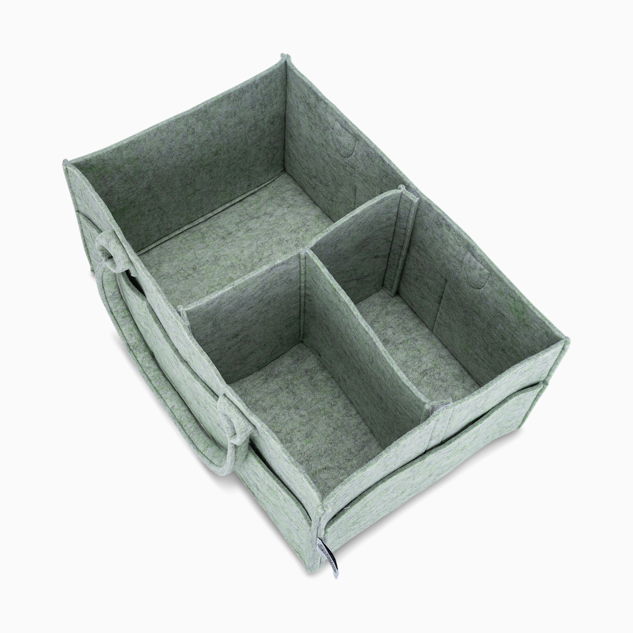 Parker Baby Co. Diaper Caddy - Sage Green, Large.