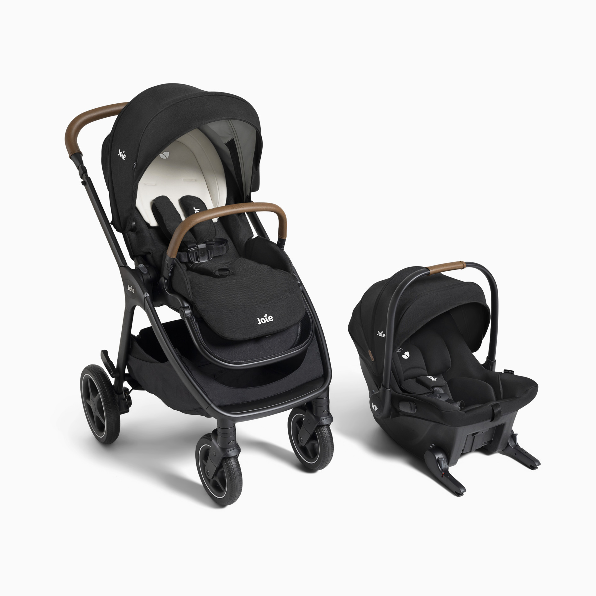 Joie Kava And Mint Latch Travel System - Shale | Babylist Shop
