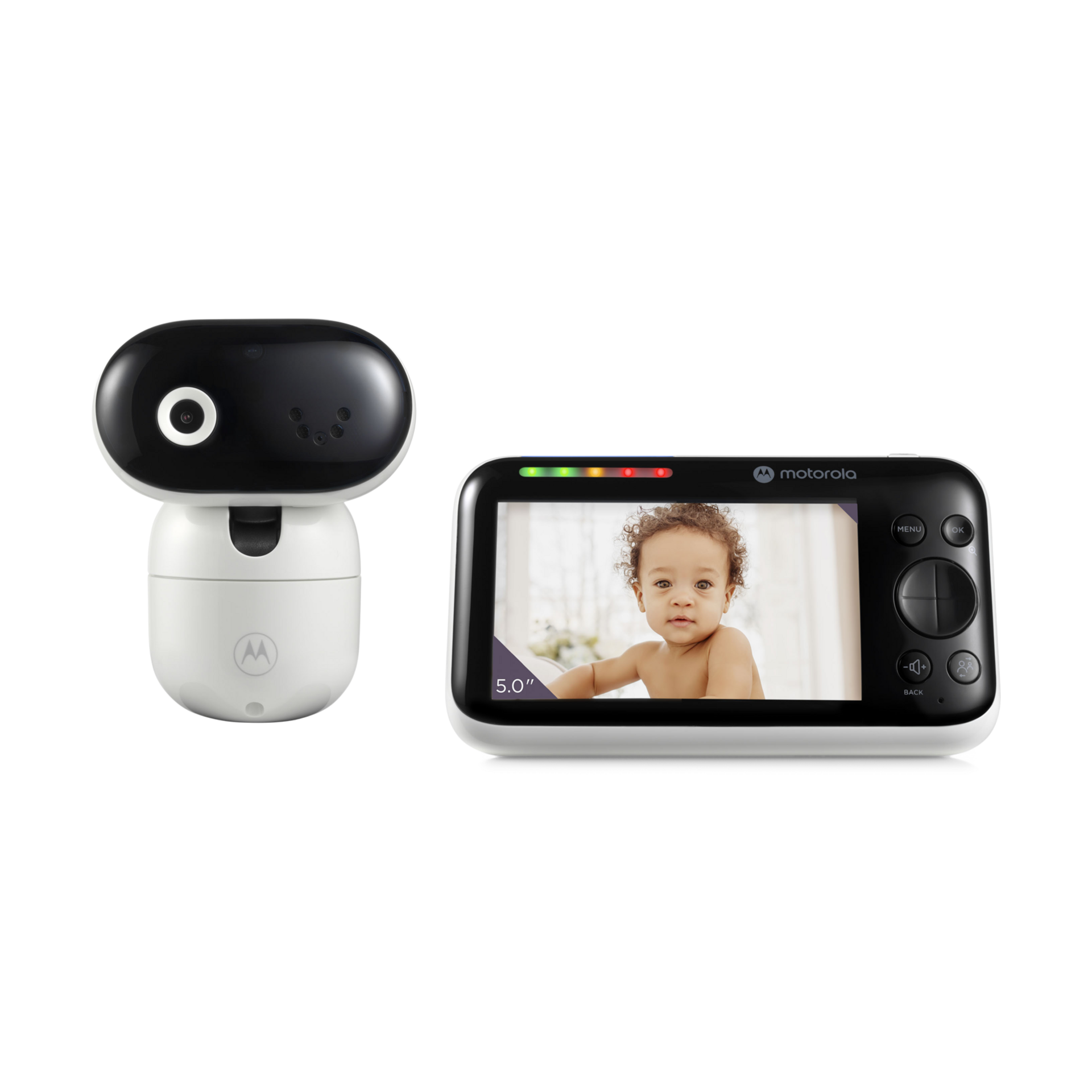 Motorola PIP 1510 Connect 5" 1080p Remote Pan/Tilt Video Baby Monitor.