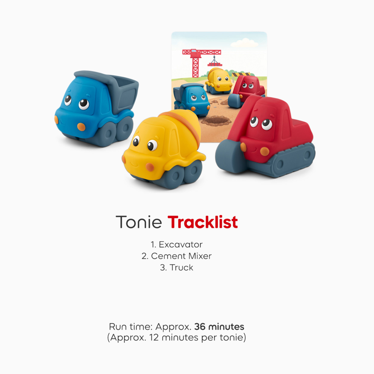 tonies My First Tonies Set, Toddler 1+ - Construction Set (3pk).